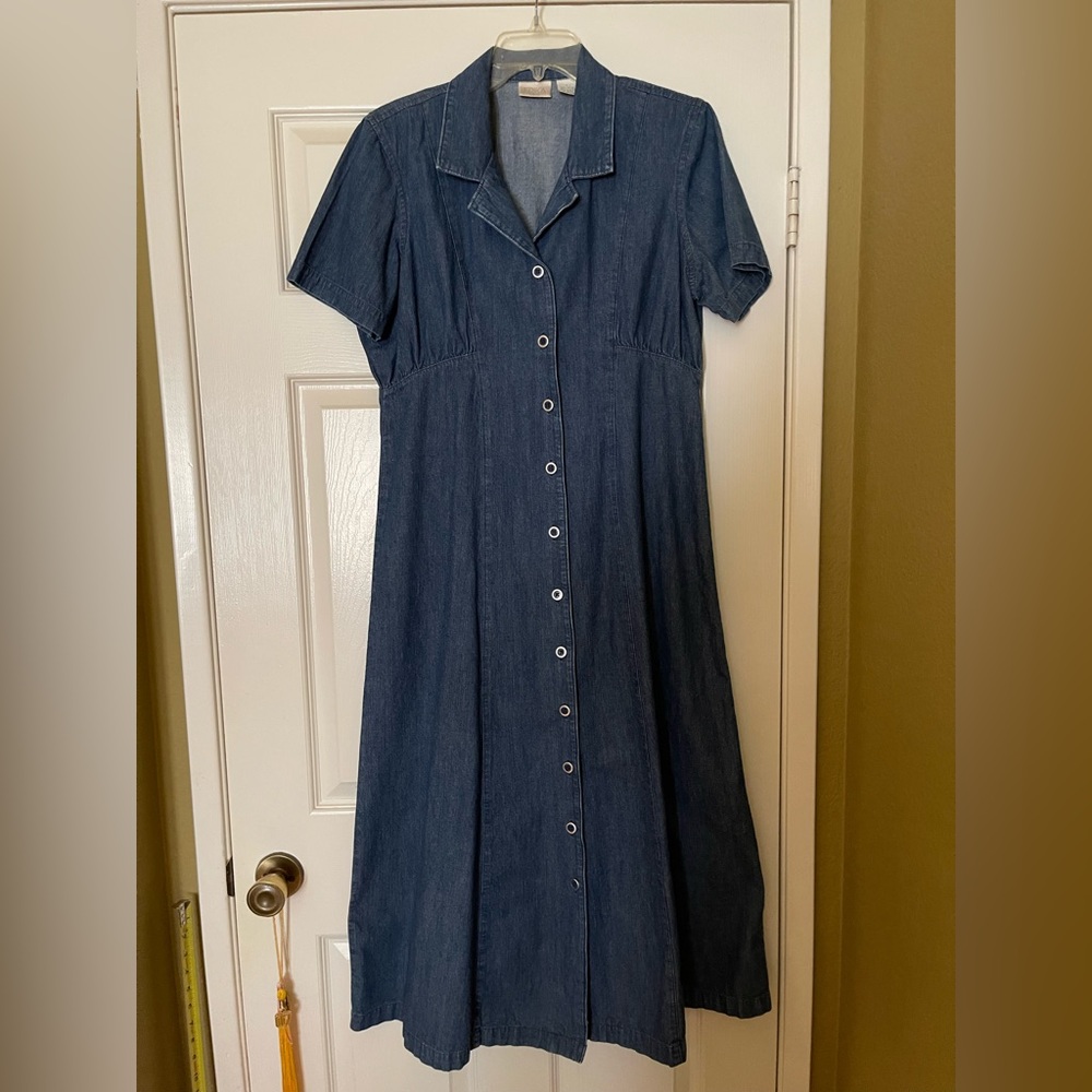 Erika Blue Denim Dress